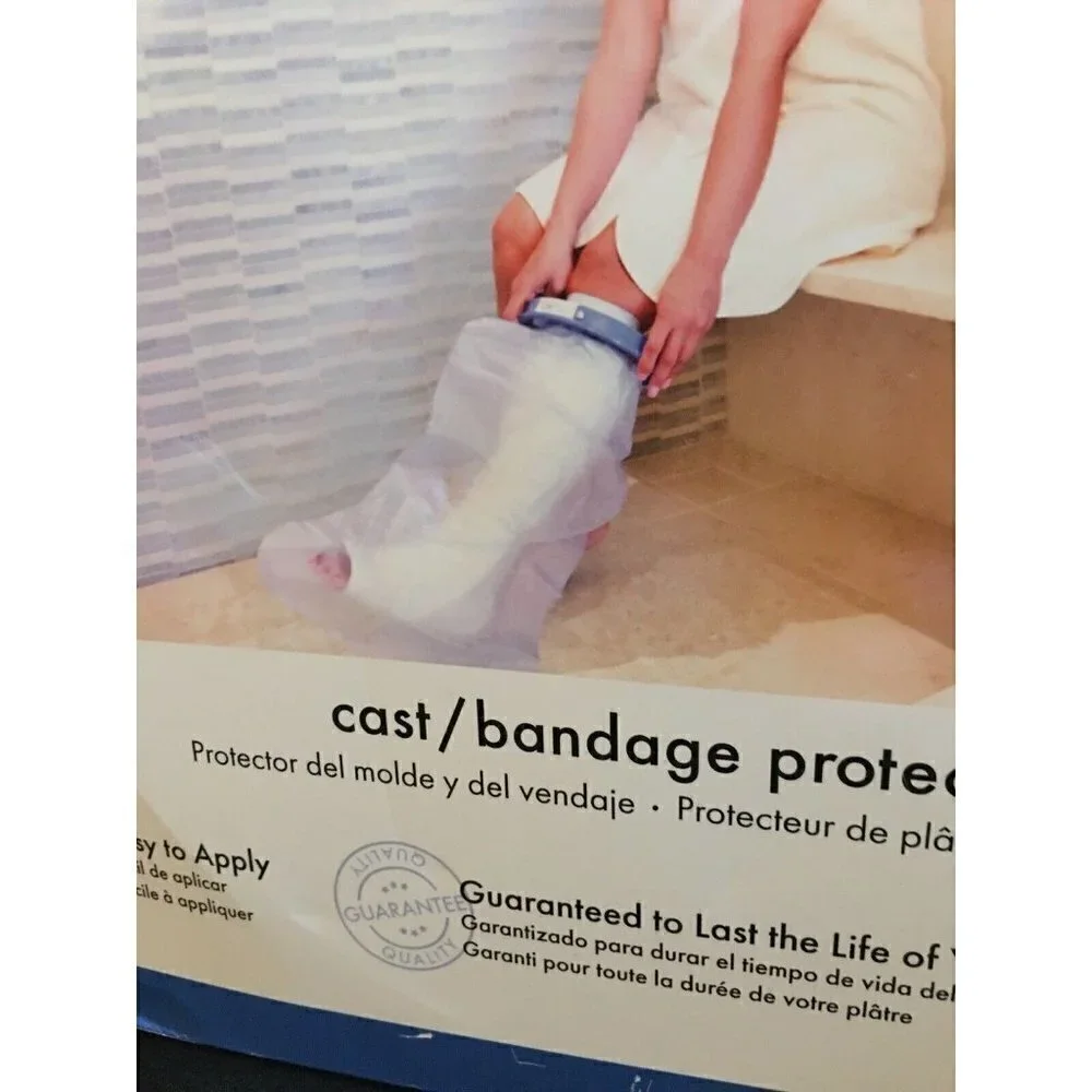 SEAL TIGHT Original Cast Bandage Protector Waterproof Adult Wide Short Leg 24”